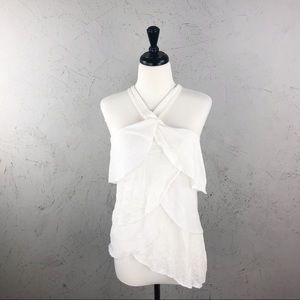 Anthropologie Vanessa Virginia Petals Top